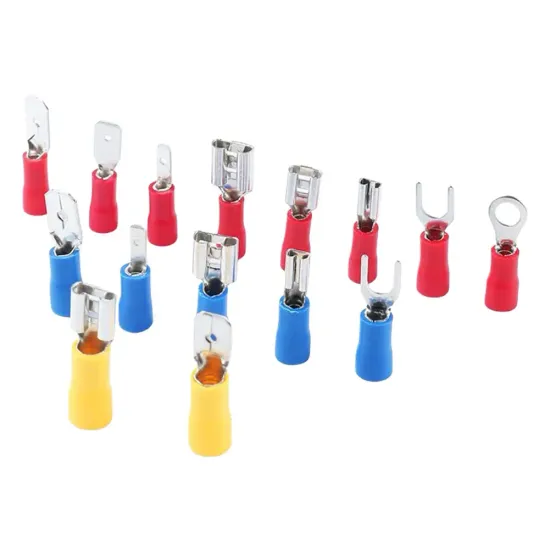 Набор из 280 изолированных электрических клемм