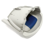 Кресло Newstar пластиковое складное с мягкими вставками (Gray/Blue)