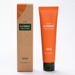 Ottie Vegan Beta-Carrot Shield Cream укрепляющий крем на основе гидролата органической моркови