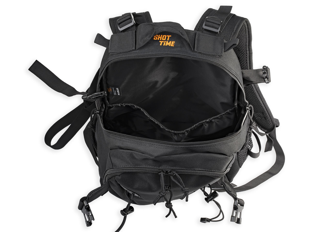 Рюкзак ShotTime городской Basic 25л, полиэстер 900D, чёрный, ST-BP-701 9-BK