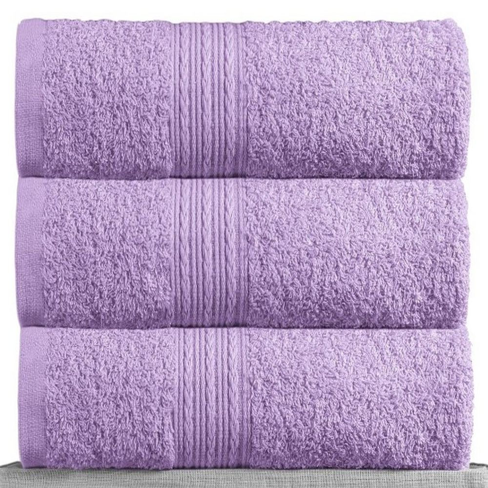 Полотенце махровое "АВТ. СИРЕНЬ" BAYRAMALY, 100% хлопок, Туркмения.