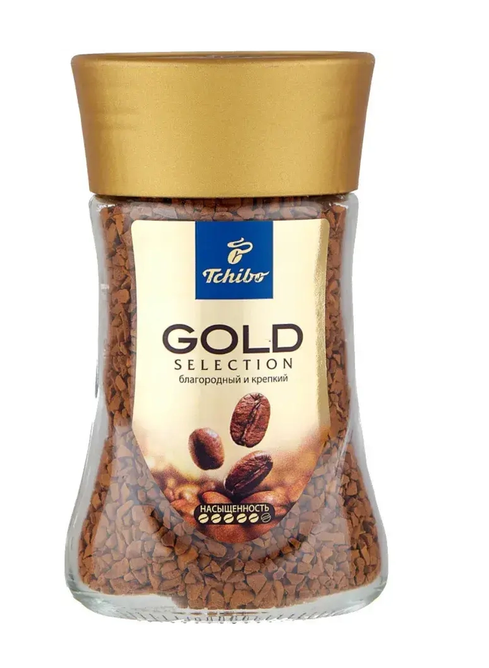 Кофе Тибио Голд Селекшн стекло 47,5г. Tibio