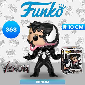 Фигурка Funko POP! Bobble Marvel Venom Venom/Eddie Brock (363) 32685 / Фигурка Фанко ПОП! по мотивам фильма "Веном", Эдди Брок/Веном