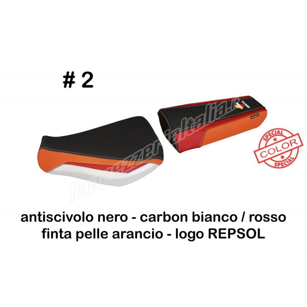 Honda CBR600RR 2013-2016 Tappezzeria Italia чехол для сиденья Andria (Repsol дизайн)