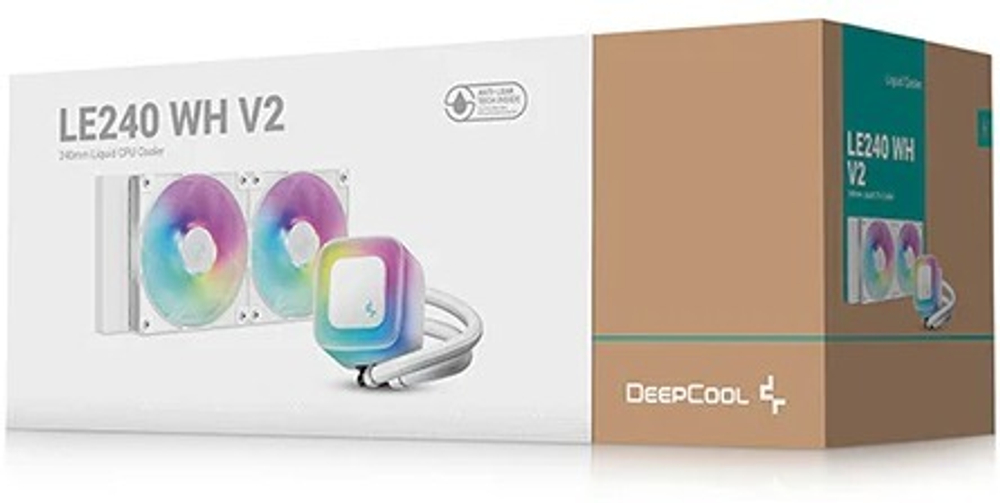 Система охлаждения жидкостная Deepcool LE240 WH V2