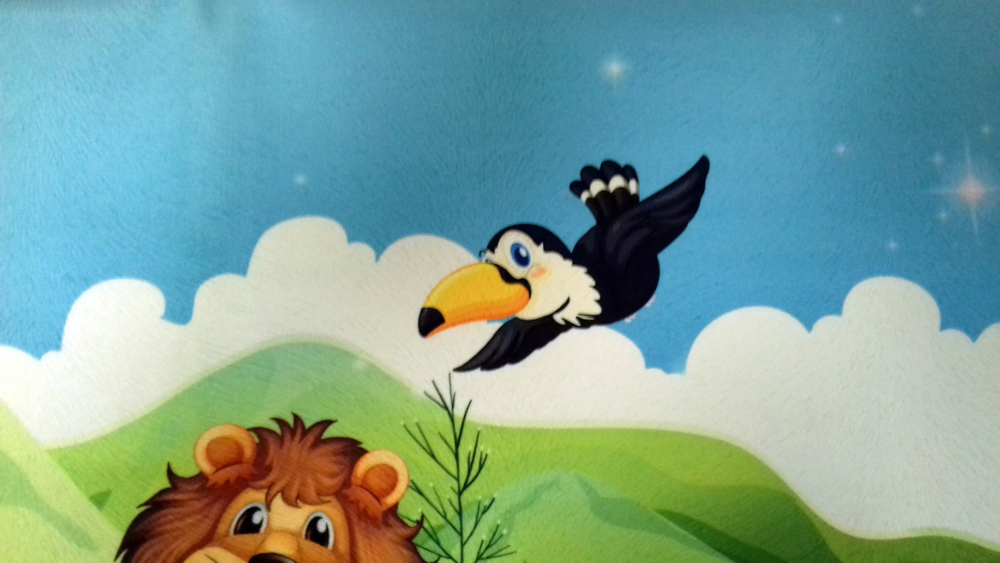 Микровелюр Xpoint (Икспоинт) 0007.01 В гостях у сказки