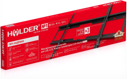 Кронштейн для телевизора Holder F6618-B черный 32;-70; макс.45кг настенный фиксированный