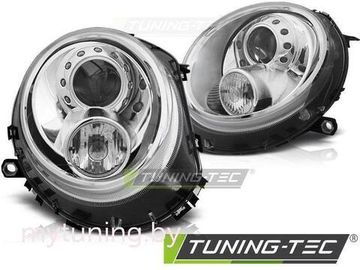 Фары передние CHROME для BMW MINI (COOPER) 06-14