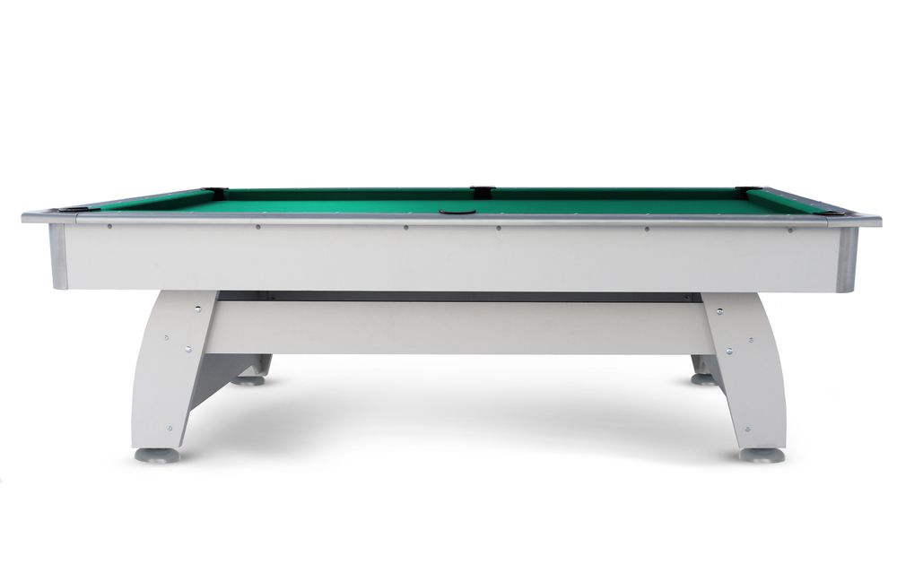 Модерн СБ 8 ЛДСП (Пул, серый (ЛДСП), Manchester ш1,98м Powder blue, Система ската шаров)