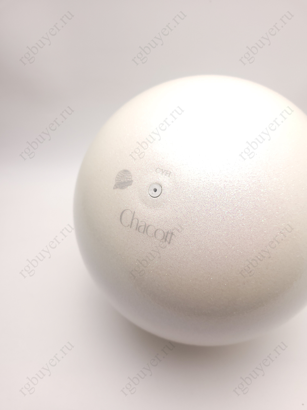 Мяч Chacott 18,5 см Сияющий 600.White