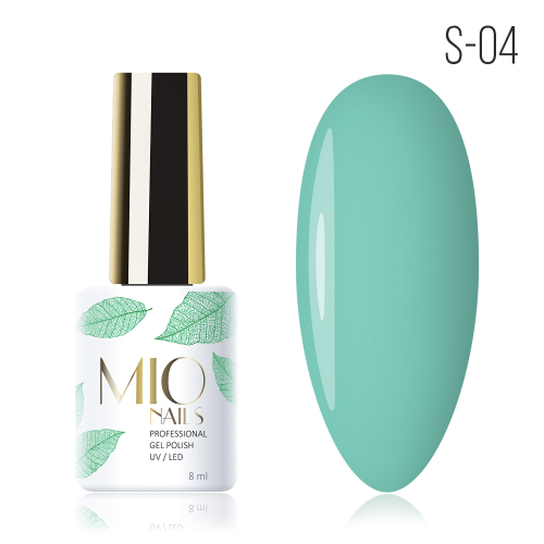 Mio Nails S-04 Индийская бирюза, 8 мл
