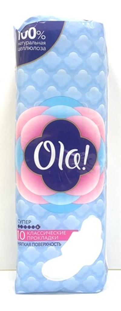 OLA! CLASSIC прокладки удлиненные 6кап/10шт.(м/п)