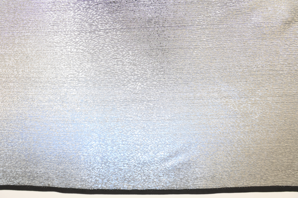 Парча серебро