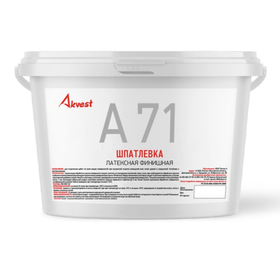 Шпатлевка Аквест латексная финишная (1,5 кг)