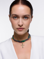 Колье "Queen cross" Gold