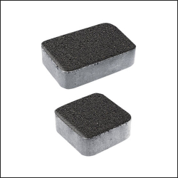 Тротуарная плитка КЛАССИКО гранит Черный, комплект из 2 видов плит А.1.КО.4