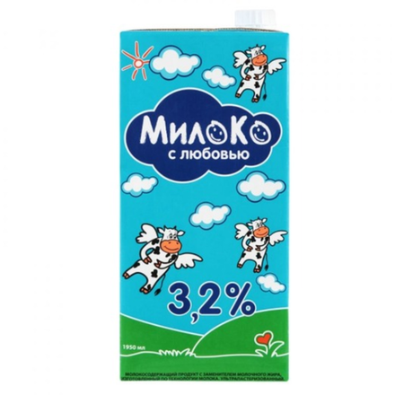 Молоко Милоко 3,2 % 1,95 л