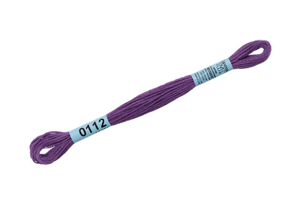 Мулине "Gamma" , 100% хлопок, 8 м, №0112