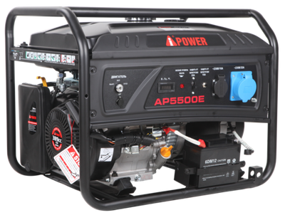 Бензиновый генератор (5.5 кВт) A-iPower AP5500E c АВР