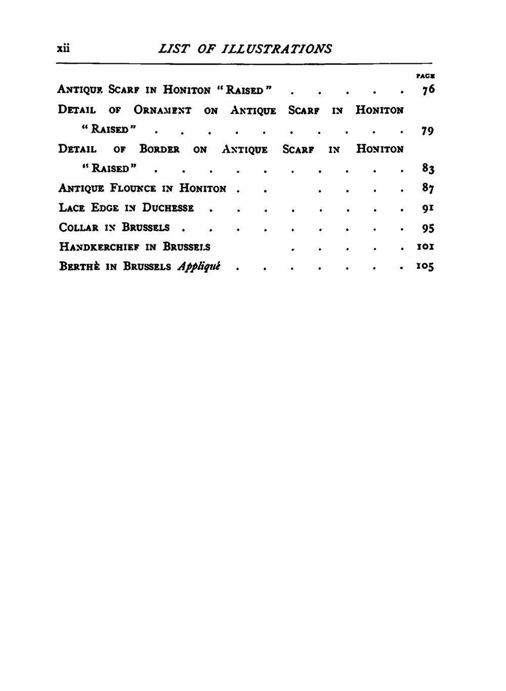 The art of bobbin lace. A practical text book of workmanship in antique and modern lace | Louisa & Rosa Tebbs