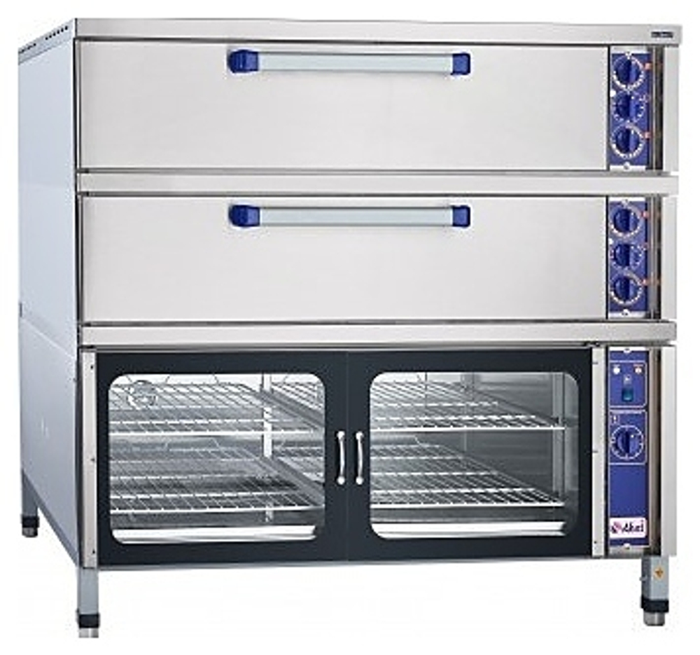 Модуль шкафа пекарского подового Abat ЭШ-1К электрического, без крыши