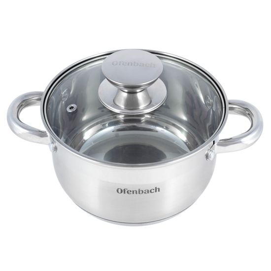 Кастрюля 1,7 л. из нержавеющей стали Ofenbach NB 100511