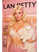 Бюстгальтер гладкий с косточками большие размеры