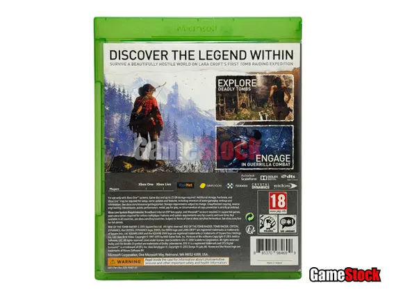 Xbox One/Series X Rise of the Tomb Raider (Б/У, Полностью на русском языке)