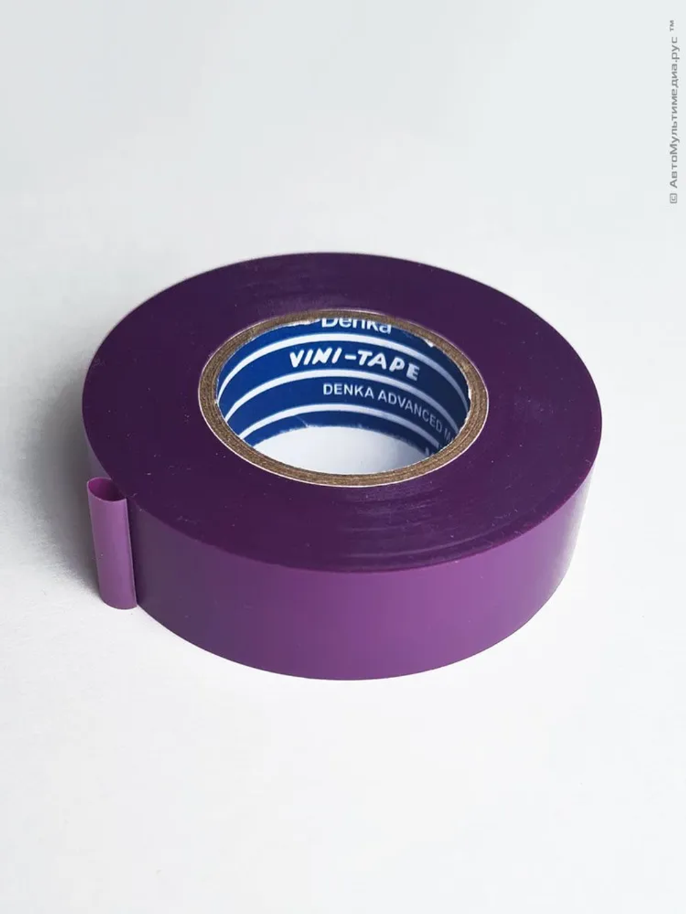 Изолента фиолетовая виниловая Vini-Tape 234, 1шт 20метров, Denka, применяется в японском автомобилестроении
