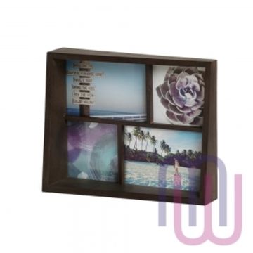 Мультирамка EDGE состаренный орех