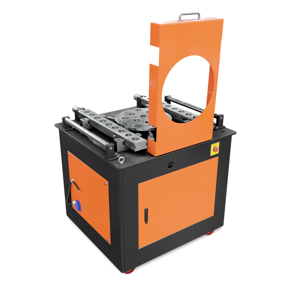 Станок для гибки арматуры Vektor GW32SA с доводчиком - [2,2 кВт / до 32 мм / с концевиком]