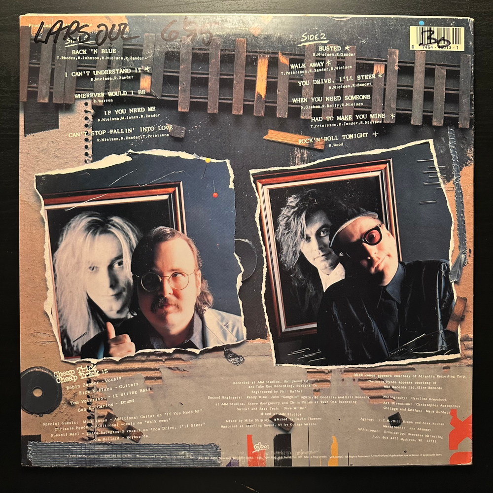 Cheap Trick - Busted (США 1990г.)