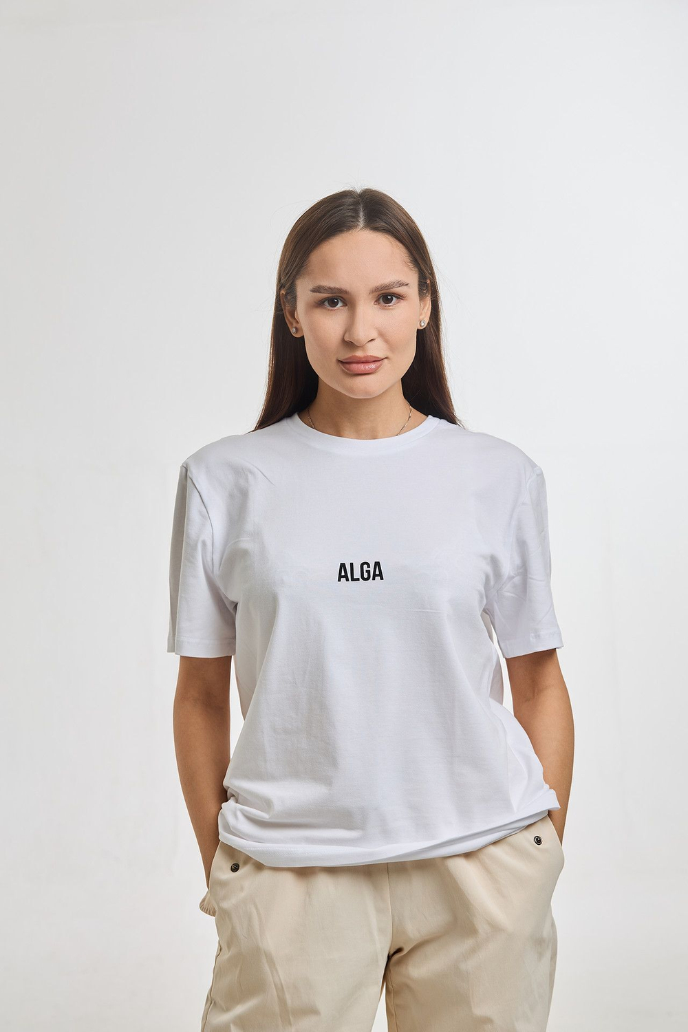 Футболка ALGA черная унисекс мужская женская с гербом Татарстана