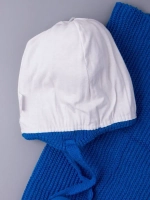 Шапка для мальчика со снудом осенняя