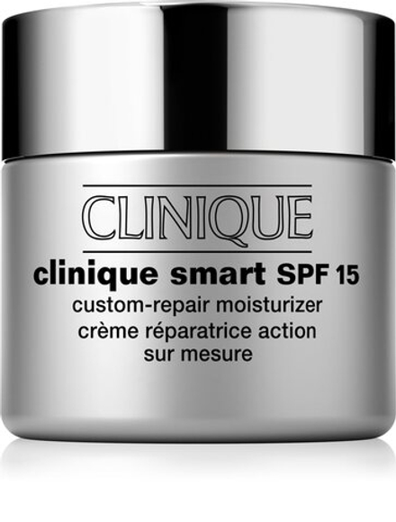 Clinique Clinique Smart SPF 15 Custom-Repair Moisturizer - увлажняющий дневной крем против морщин для сухой и комбинированной кожи SPF 15 /   75  ml  / GTIN 192333128787