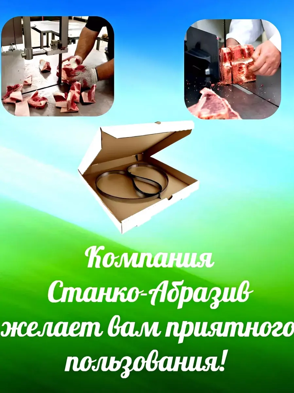 Полотно пильное 1650х16мм 4TPI по мясу (3 шт)