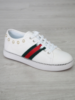 Кеды женские демисезонные GUCCI YMD-010 \07