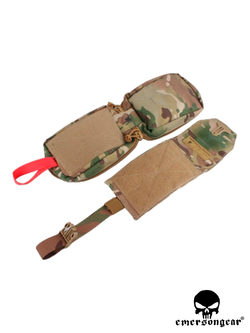 Подсумок медицинский отрывной EmersonGear Military First Aid Kit (EM6368). Мультикам