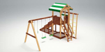 Деревянная детская площадка Савушка "4 сезона" - 4