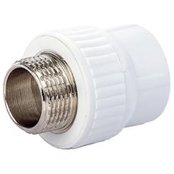 Муфта Lammin PPR комбин. НР 32 х 1/2 80/20, белый