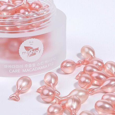 MISHIPY Увлажняющая сыворотка для лица CARE MACADAMIA F12 MACADAMIA  (30 КАПСУЛ)