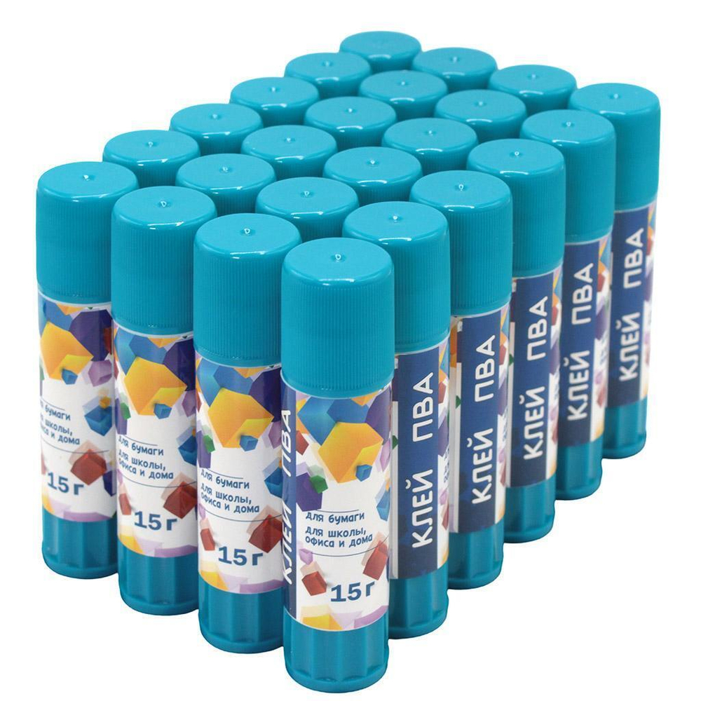 Клей-карандаш на основе ПВА 15 г "LITE" (Центрум)