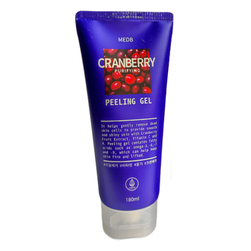 MedB Гель-скатка пилинг для лица Cranberry Purifying Peeling Gel с экстрактом клюквы 180 мл