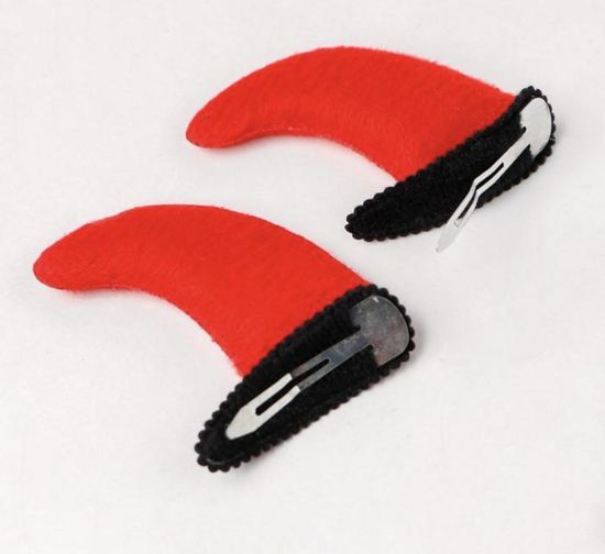 Карнавальные ушки "Микки" на заколке