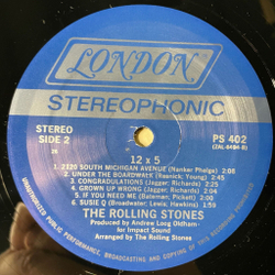 Винтажная виниловая пластинка LP The Rolling Stones 12 X 5 (USA 1977) Empty Heart