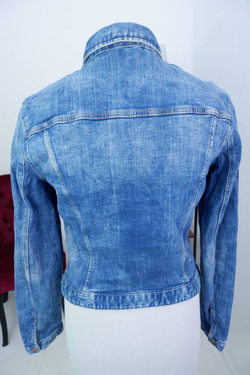 Куртка Zara джинсовая,маркировка М, визуально 46 размер