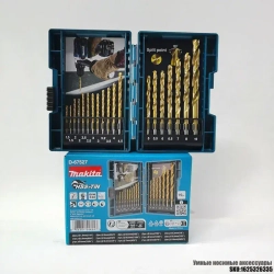 Makita D-67527 Hss-набор металлических сверл, аксессуары для электроинструментов
