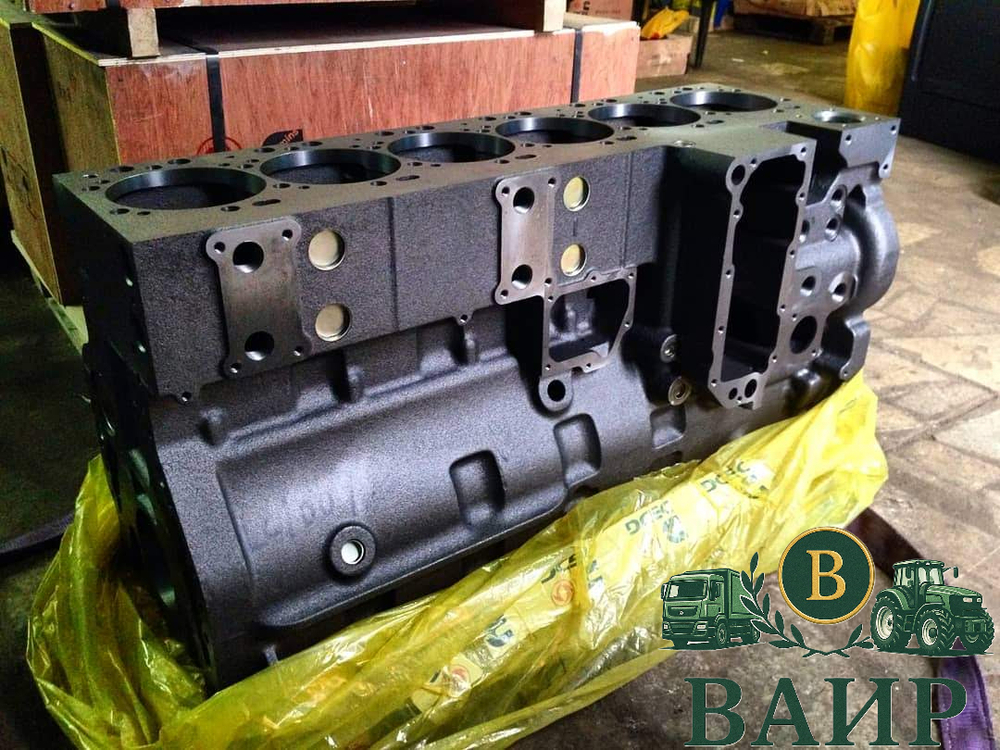 Блок цилиндров ISLe 8.9 4945772 для Cummins QSC 8.3, QSL 9, 6LTAA8.9, ISL9, L8.9