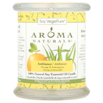 Aroma Naturals, Soy VegePure, 100% Натуральная Свеча Эфирного Масла Сои, Атмосфера, Апельсин и Лимонник 8.8 унции (260 г)
