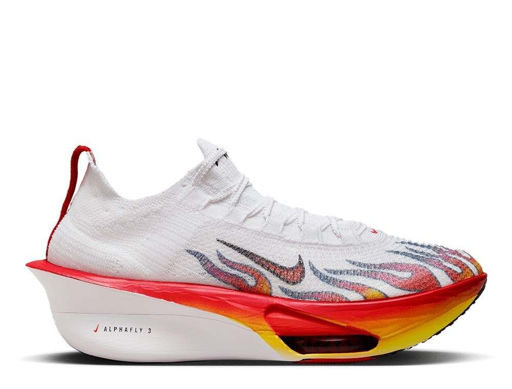 Кроссовки для бега мужские Nike Air Zoom Alphafly 3 Premium Ekiden М Бело-Красные